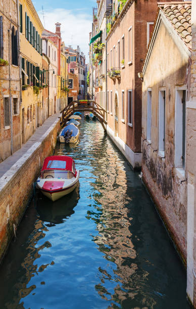 istock Old Canal in Venice Italy 953108104