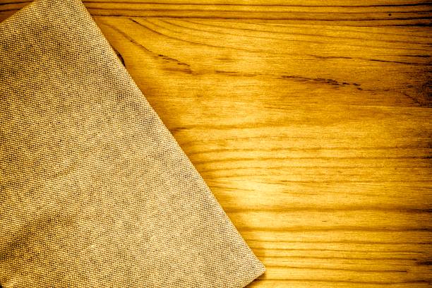 istock Ultra yellow Linen fabric surface for mock-up or designer use, book cover sample, swatch 953111566