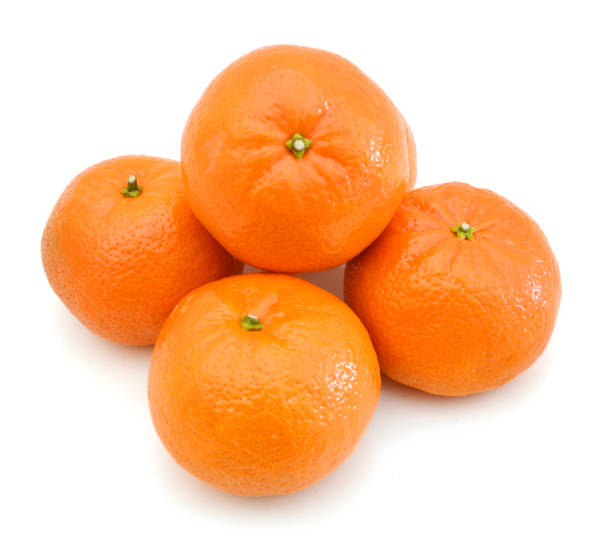 istock ripe juicy tangerine on a white background 953131378