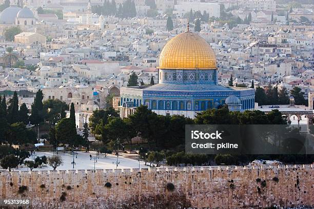 Gerusalemmecupola Della Roccia - Fotografie stock e altre immagini di Palestina storica - Palestina storica, Ulivo, Ambientazione esterna