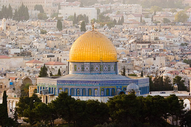 купол скалы -jerusalem - el aqsa стоковые фото и изображения