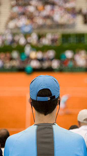 istock Audience at tennis match 95315277
