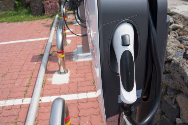 istock Electric car charging station 953163004