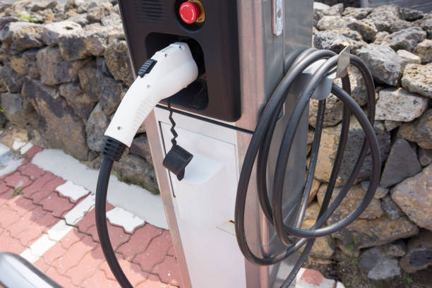 istock Electric car charging station 953163010
