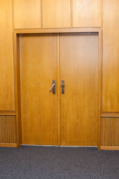 istock Indoor wooden door 953165158