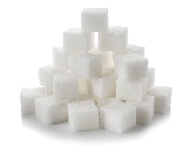 istock Slide of cubes of white sugar 953167936