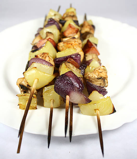 istock Grilled bbq skewers 95316883