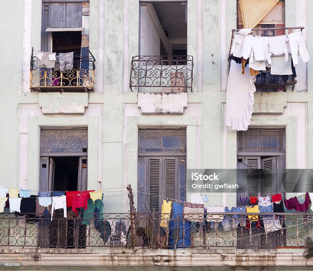 Hanging de lavanderia - Foto de stock de América Latina royalty-free