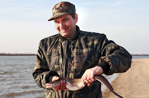 portrait d'un homme avec burbot - tiles pattern photos et images de collection