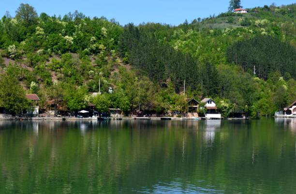 istock houses by the lake 953207198