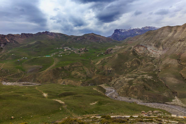 istock Jek Village in the mountains in spring 953210488