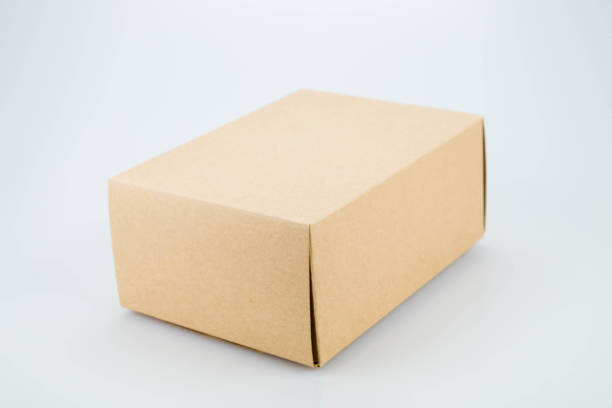 istock Close-Up Of Cardboard Box On White Background 953229450