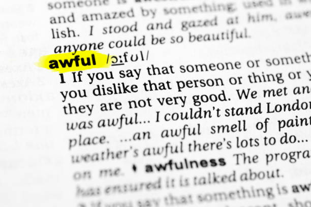 istock Highlighted English word 