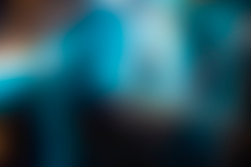 Magic abstract blurred blue background