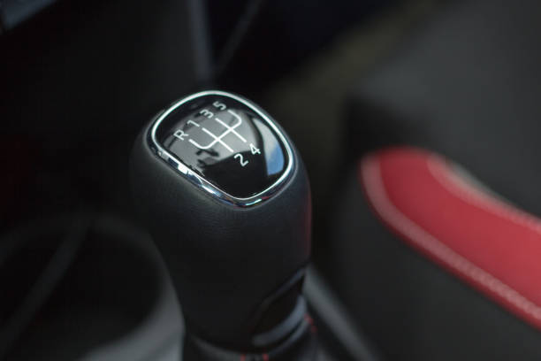 istock Gear stick for manual transmission car closeup 953240732