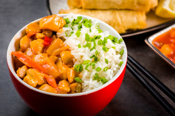 istock Chicken in sweet and sour sauce 953244580