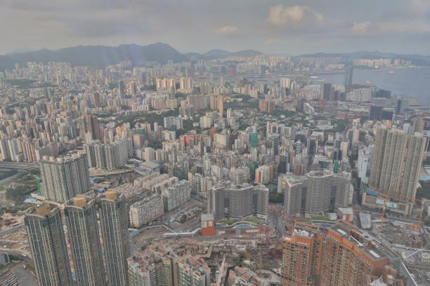 istock Residential building in Hong Kong 953280638