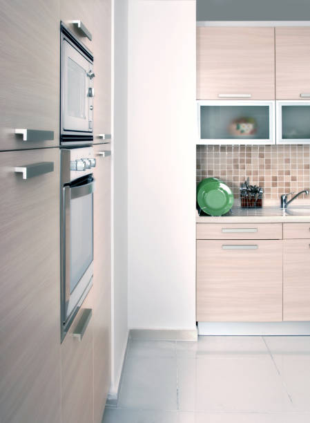 istock Close up modern clean domestic kitchen design 953287208