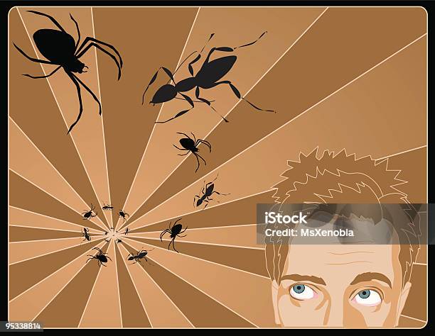 오싹한 Crawly 일을 개미에 대한 스톡 벡터 아트 및 기타 이미지 - 개미, 거미, 무서움