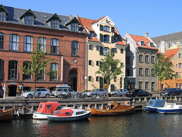 istock Copenhagen water front canals Nyhavn 95339779