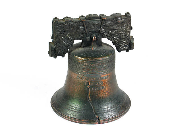 istock Liberty bell Philadelphia isolated on white 95339945