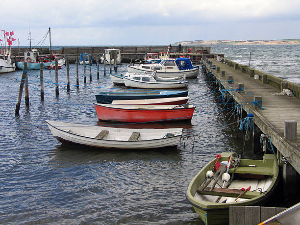 istock Small fishing harbor Denmark 95340094