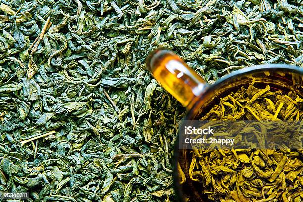 Zielona Herbata - zdjęcia stockowe i więcej obrazów Bez ludzi - Bez ludzi, Filiżanka, Filiżanka do herbaty