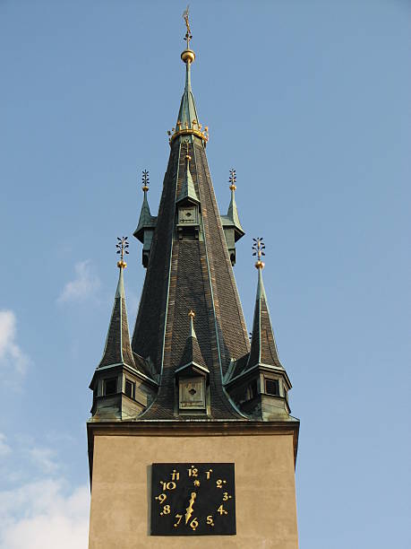 Torre a Praga - foto stock
