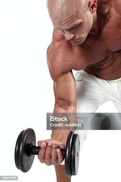 Bodybuilder Exercício - Fotografias de stock e mais imagens de Abdómen Humano - Abdómen Humano, Adulto, Atividade