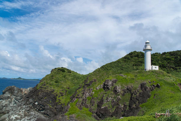 istock Uganzaki lighthouse, Ishigaki island 953425274