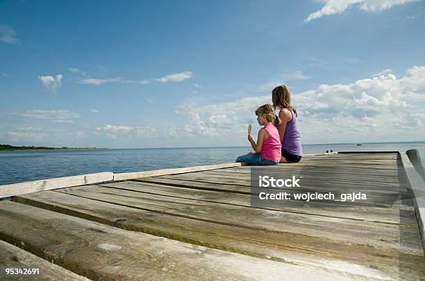 Estate Tempo - Fotografie stock e altre immagini di Gelato - Gelato, Molo, Spiaggia