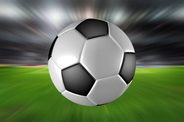 istock Focus on soccer ball 953427020