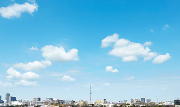 landscape of Tokyo city