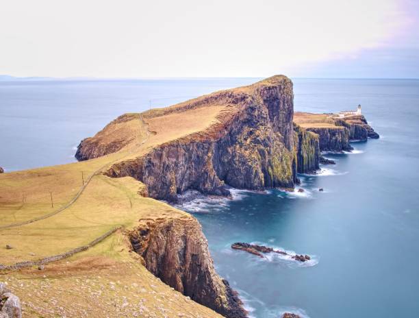 istock Neist Point Lighthouse, famous photographers location 953438872