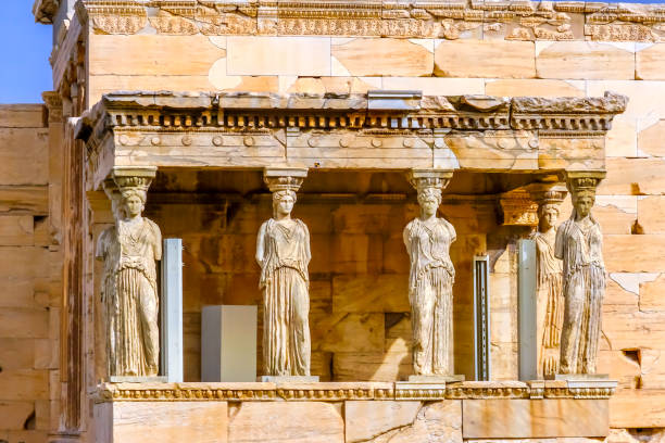 istock Porch Caryatids Ruins Temple Erechtheion Acropolis Athens Greece 953440674