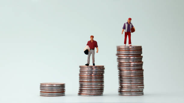 istock The concept of wage differentials by occupation. 953442100