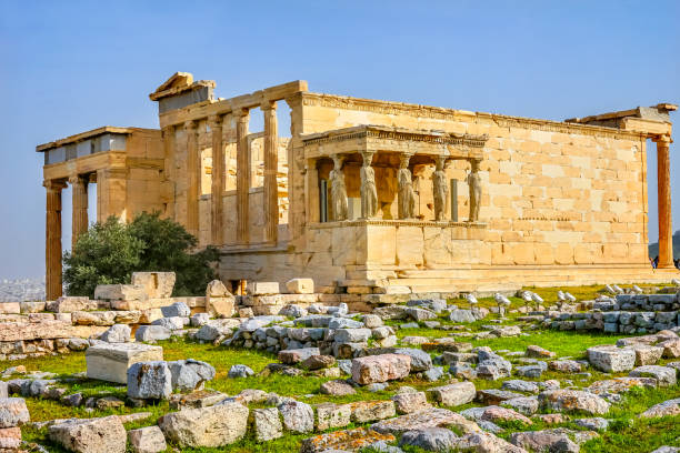 istock Porch Caryatids Ruins Temple Erechtheion Acropolis Athens Greece 953442408