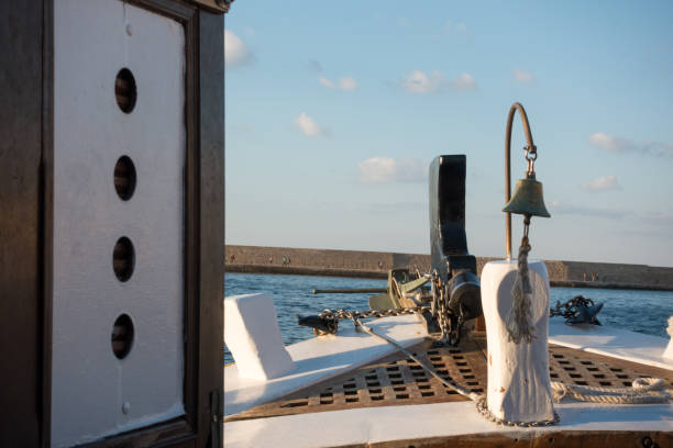 istock Boat and seascape, Crete, Greece 953445932