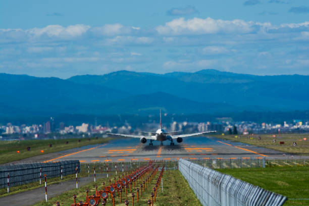 istock Jet airplane to take off 953448860