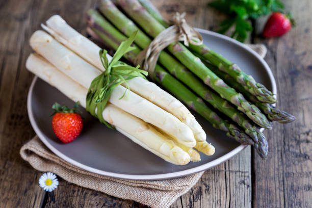 istock fresh green and white asparagus 953449266