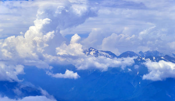 istock Caucasian clouds in Rosa Khutor in Sochi 953450564