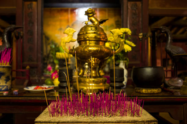 Phuc Kien Assembly Hall was founded in 1690 and served the largest Chinese ethnic group in Hoi An (the Fujian), Vietnam