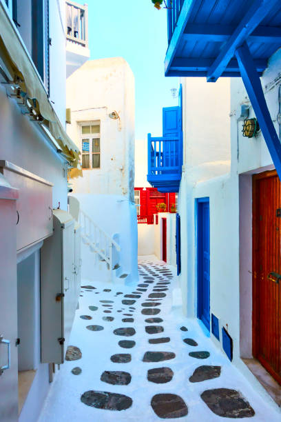 istock Street in Mykonos 953452654