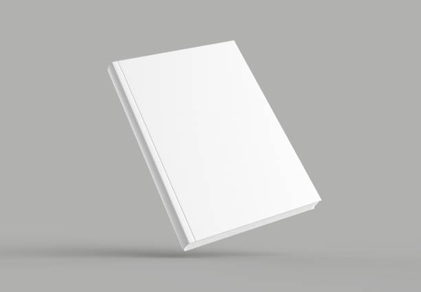 istock Hard cover book mock up isolated on soft gray background. 3D illustrating. 953453254