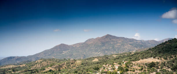 istock Field and mountain against sky against sky 953461722