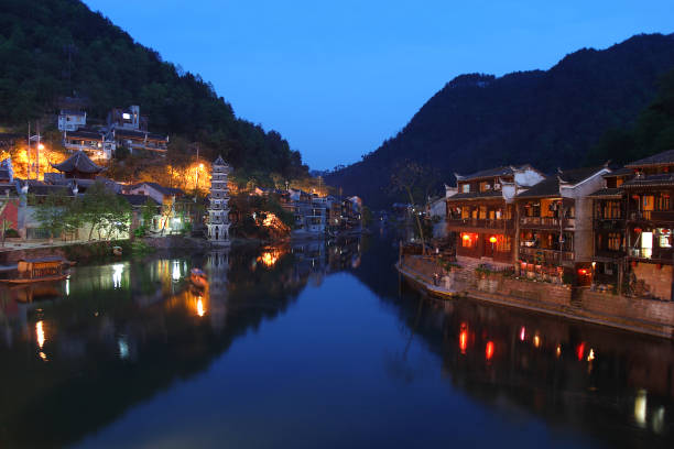 istock Fenghuang town in the evening 953464292