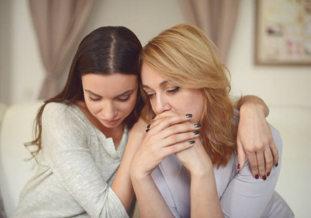 istock Mom and daughter ( sadness) 953465298