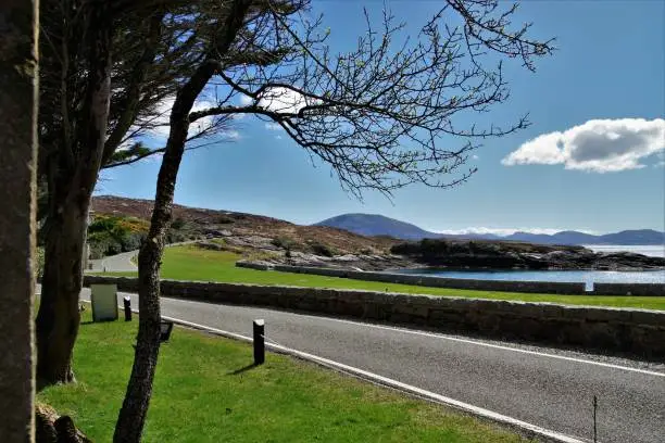 A spectacular series of 8 images of the inumerbale sea lochs, inlets, lochs and lochans on the Isle of Harris, in the Outer Hebrides off NW Scotland. The dramatic and almsot other-worldly scenery, the ancient rocks, the cloudscapes and raw nature of the landscape here are vividly captured in this strikingly colourful series of pictures taken in crystal clear North Atlantic light that is so much a feature of these islands.