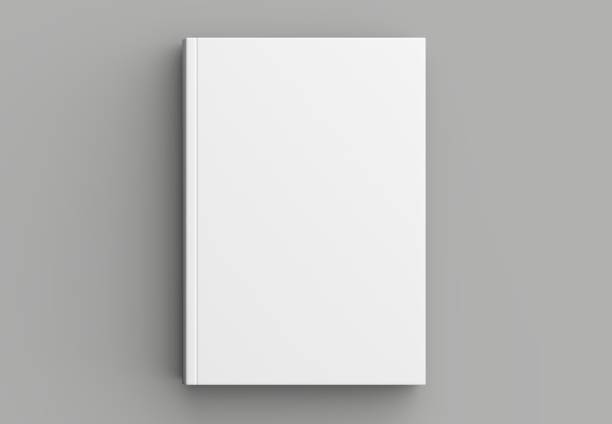 istock Hard cover book mock up isolated on soft gray background. 3D illustrating. 953471402