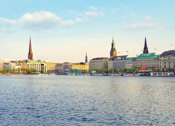istock Alster Lake in Hamburg, Germany 953473984